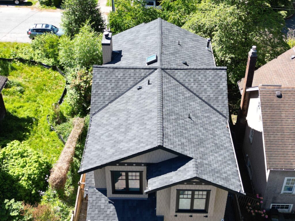 Shingle roofing